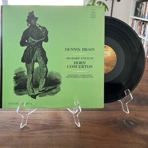 Dennis Brain Richard Strauss Horn Concertos Wolfgang Sawallisch LP Angel 35496